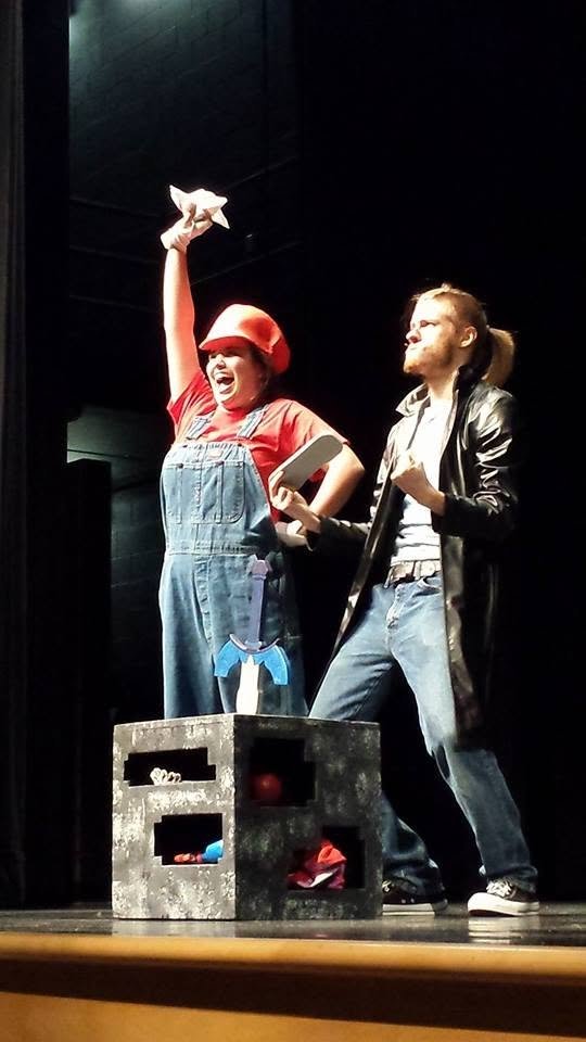 Bard to Go: Puzzle the Will production photo