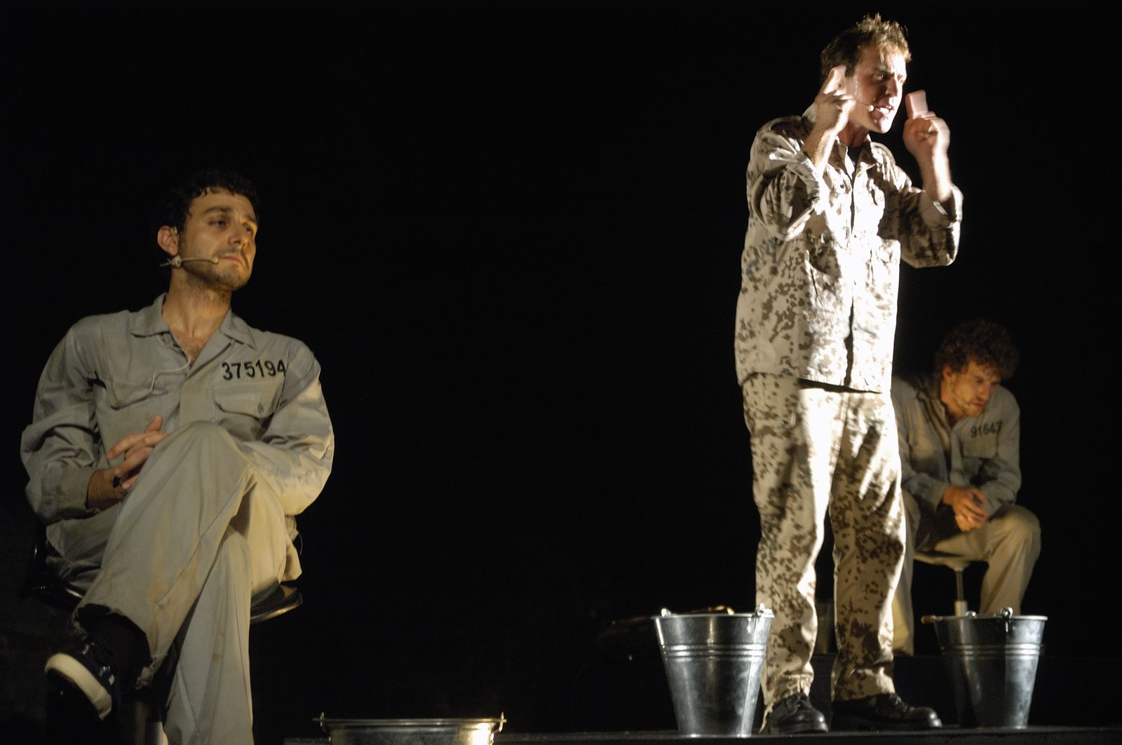 The Unseen, a prisoner praying